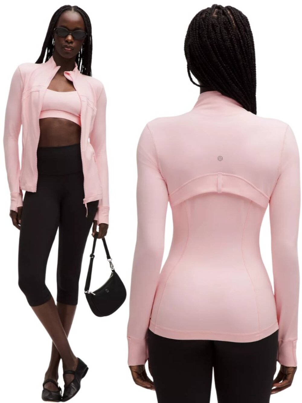 Lululemon Define Jacket Nulu Women's 4 Blush Quartz Pink Athletic Workout NWT